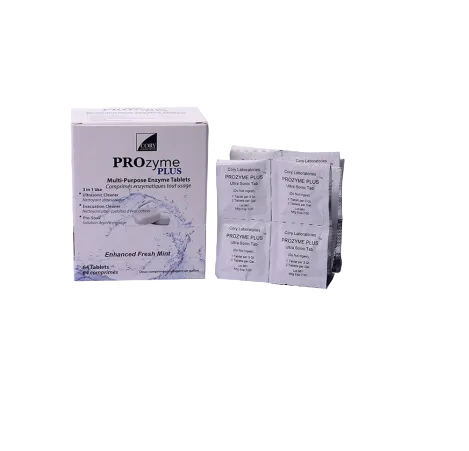Enzymatic Ultrasonic Cleaning Tablets - Box of 64 Tablets
