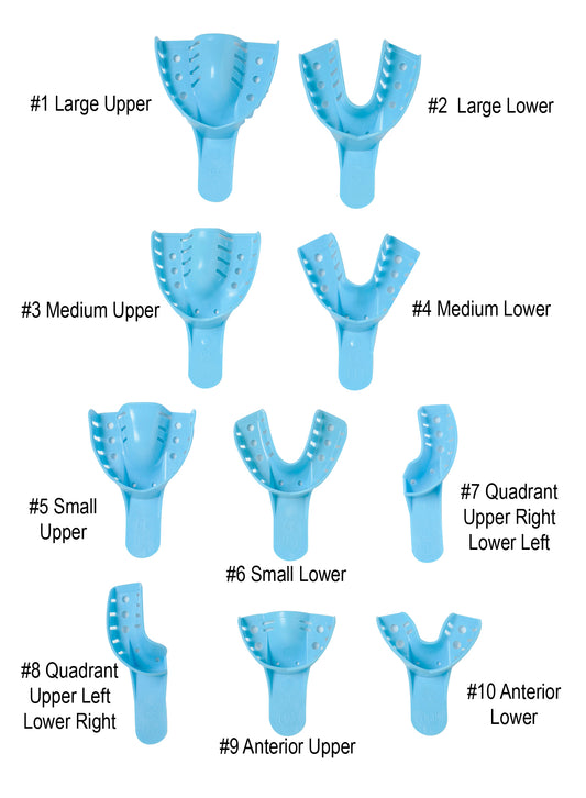 Ehros Perforated Disposable Impression Trays