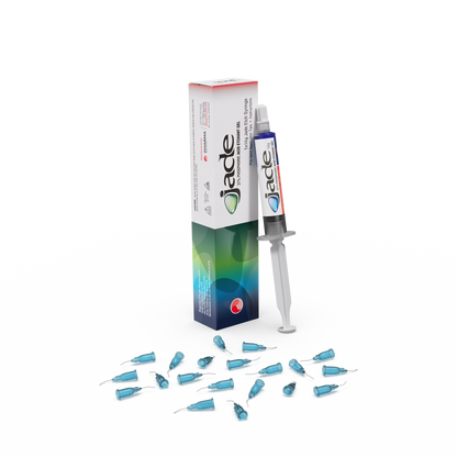Jade Blue Etchant Gel Uni-Syringe Kit ( 1x12g Syringe 20 Applicator tips)