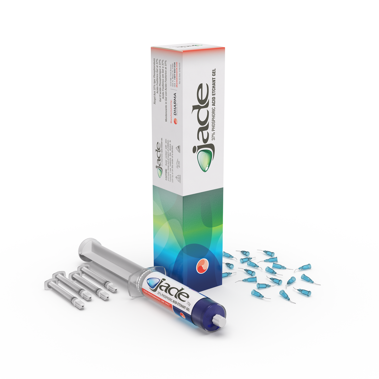 Jade Blue Bulk Kit (1x50ml syringe 4x1.2ml empty syringes 50 applicator tips)