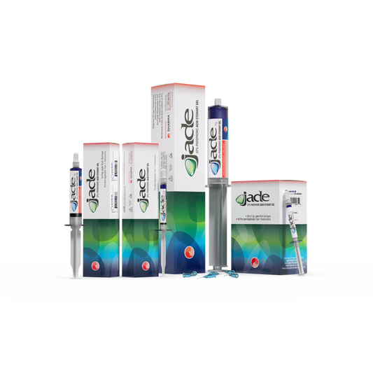 Jade Blue Etchant Gel Uni-Syringe Econo Kit ( 1x12g syringe 5 pre-bent applicators )