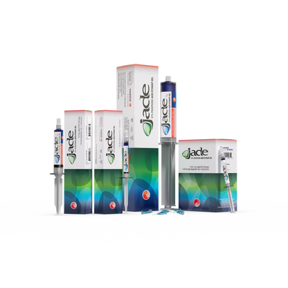 Jade Blue Bulk Kit (1x50ml syringe 4x1.2ml empty syringes 50 applicator tips)