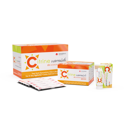 Citrine Varnish 5% Sodium Fluoride With TCP