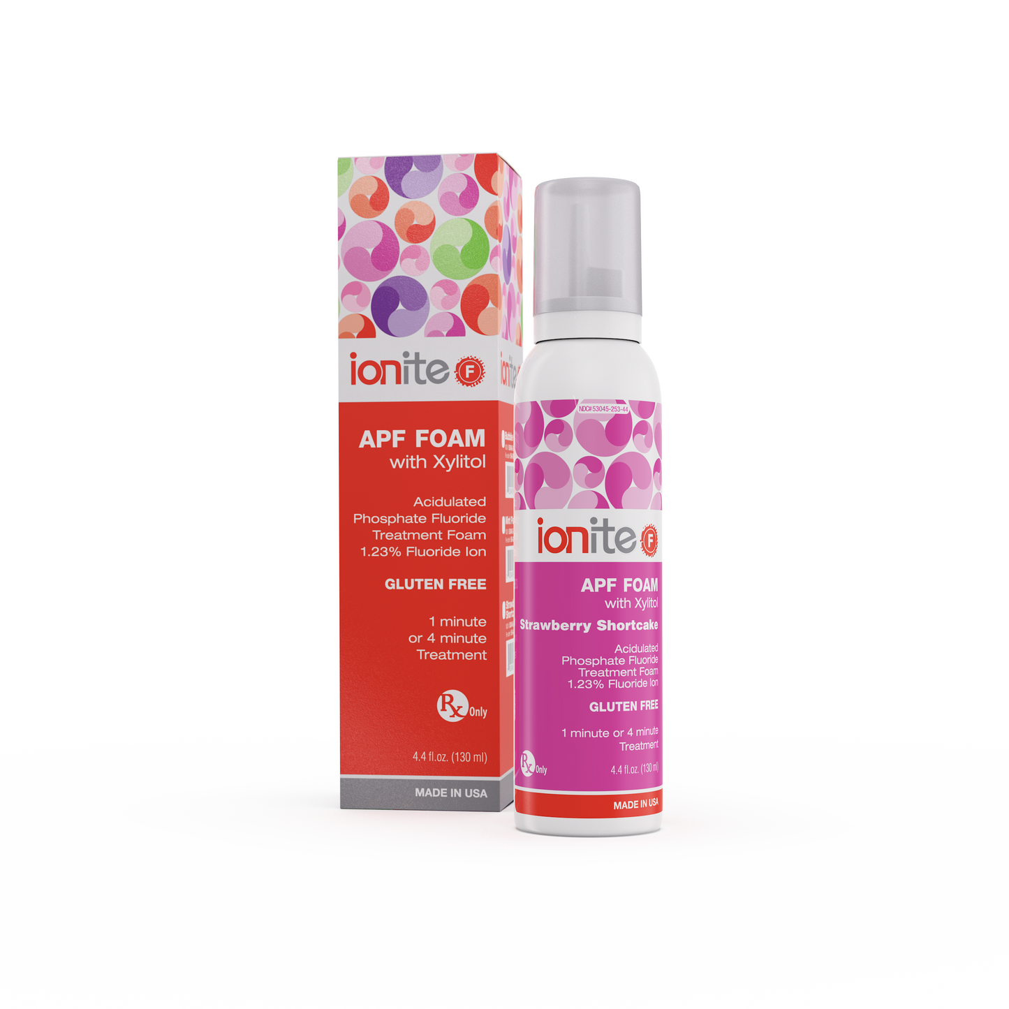 Ionite F APF Foam 1.23% Fluoride