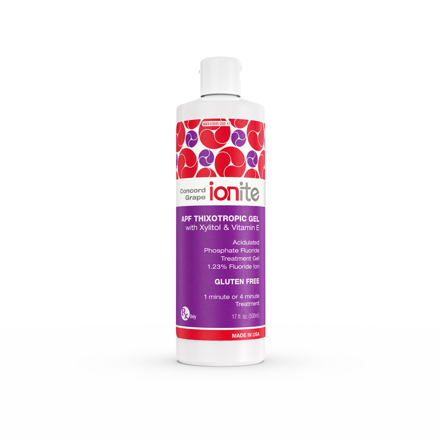 Ionite APF Fluoride 1.23% Gel 17oz