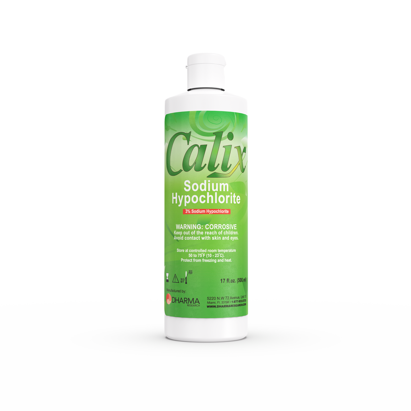 Calix 3% Sodium Hypochlorite Solution