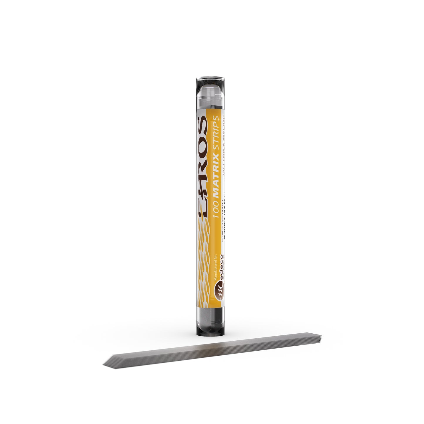 Ehros Mylar Matrix Clear Celluloid Strips .002" x .375" x 4"