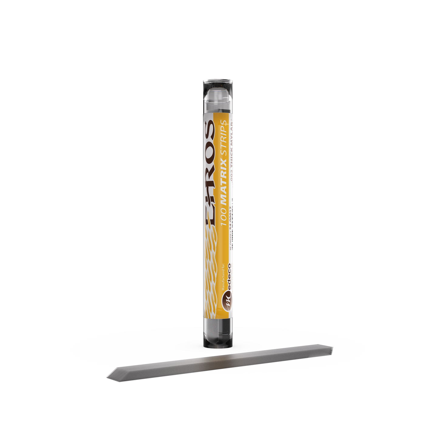 Ehros Mylar Matrix Clear Celluloid Strips .002" x .375" x 4"