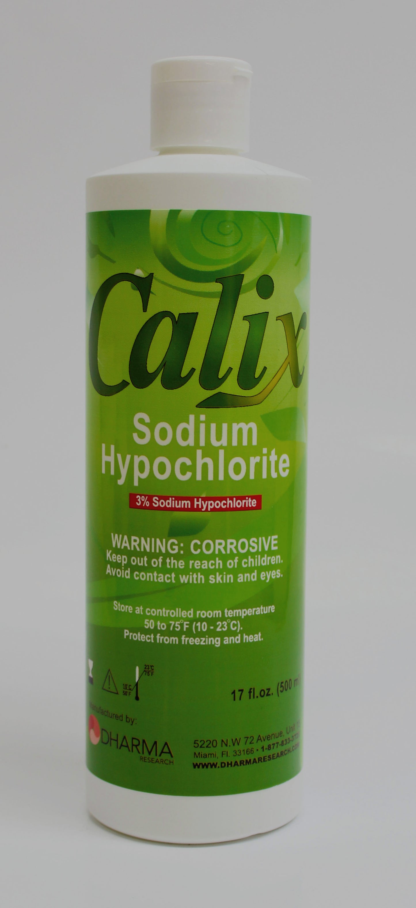 Calix 3% Sodium Hypochlorite Solution