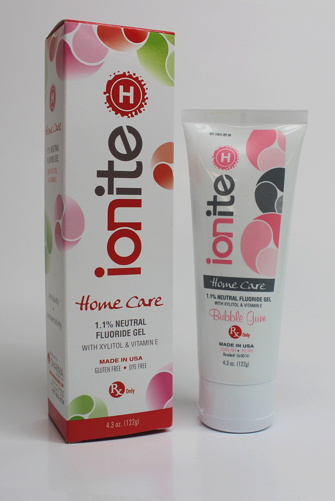 Ionite H Home Care 1.1% Neutral Fluoride Dentifrice 43oz Bottle