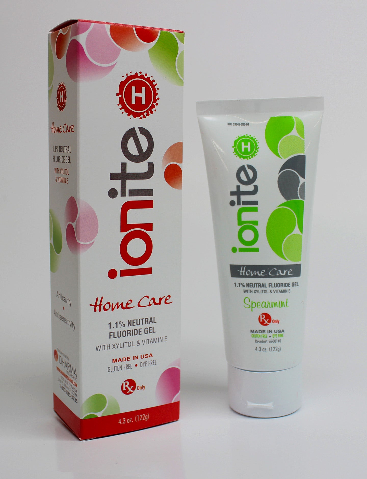 Ionite H Home Care 1.1% Neutral Fluoride Dentifrice 43oz Bottle