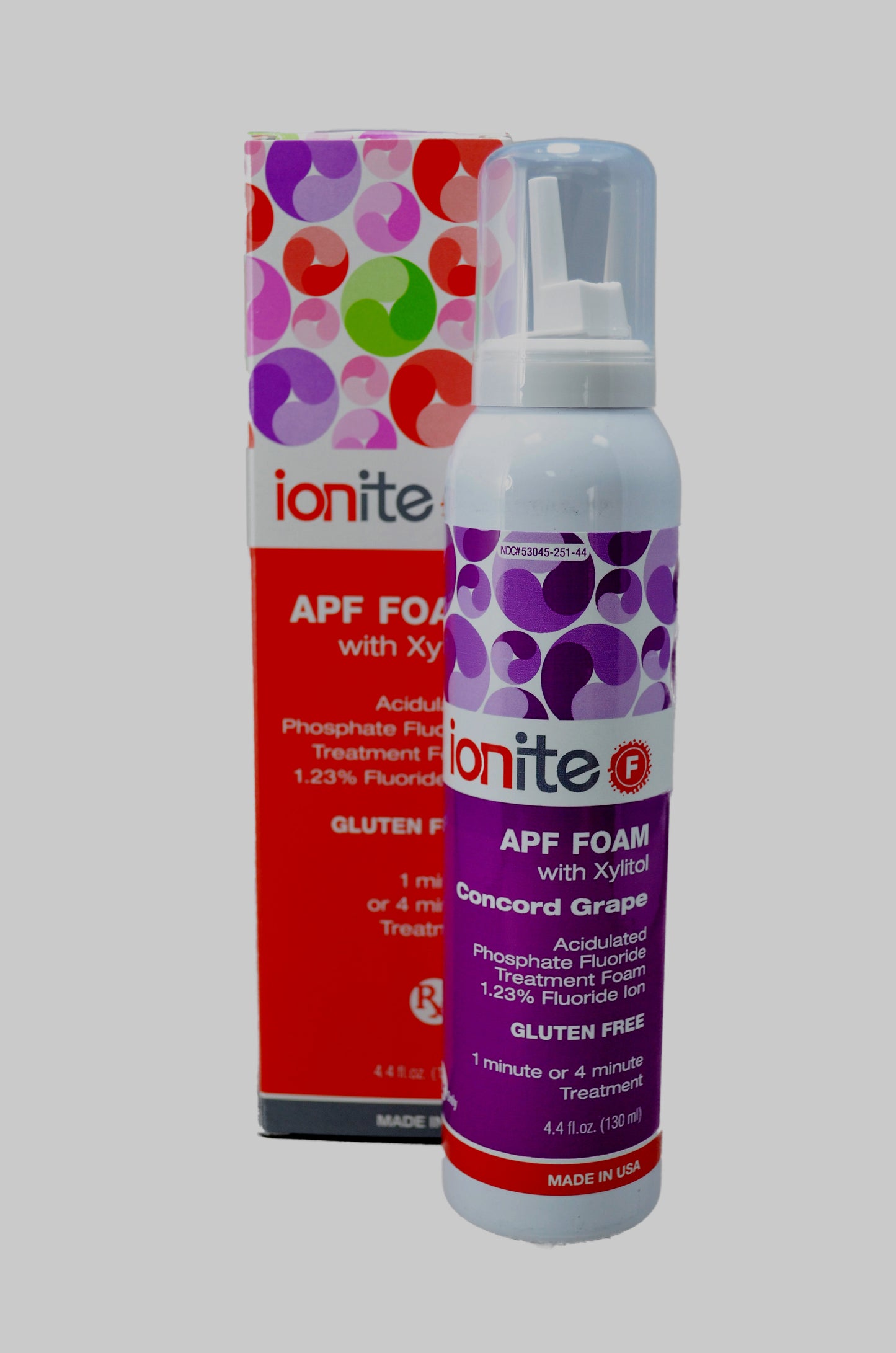 Ionite F APF Foam 1.23% Fluoride