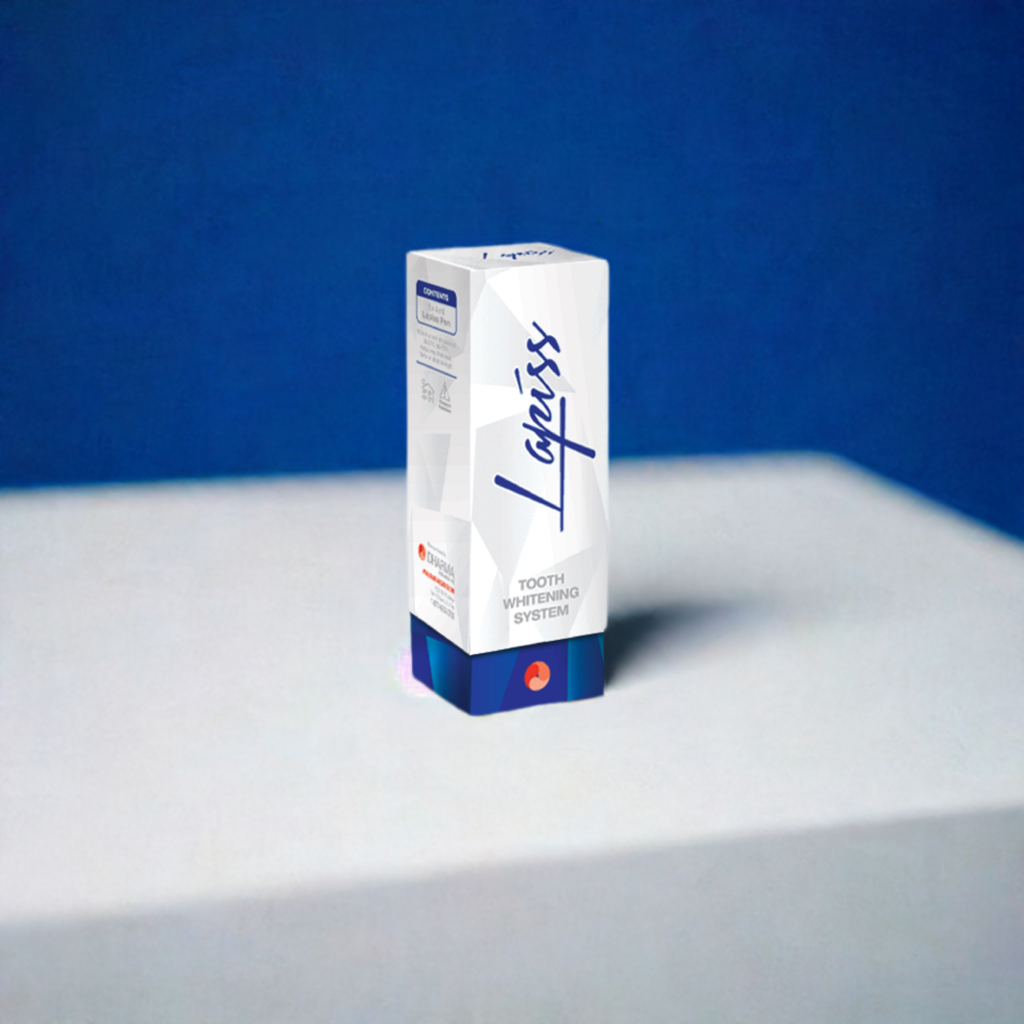 Lapiss Whitening Gel Mint 8% HP (4ml pen 8% Hydrogen Peroxide Gel)