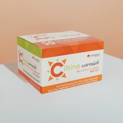 Citrine Varnish 5% Sodium Fluoride With TCP