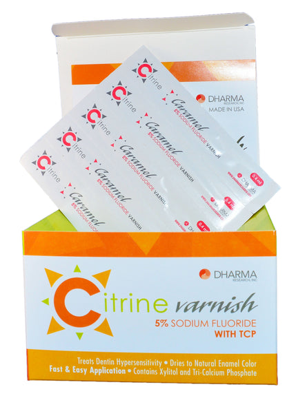 Citrine Varnish 5% Sodium Fluoride With TCP