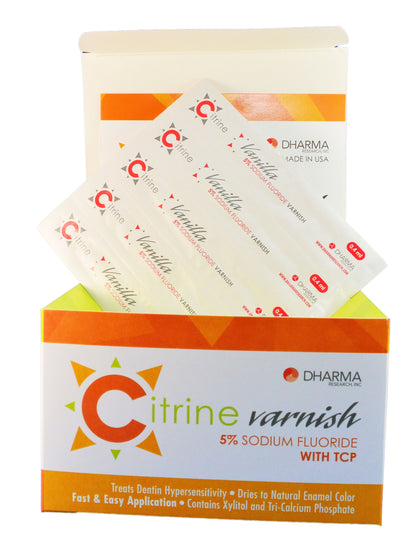 Citrine Varnish 5% Sodium Fluoride With TCP