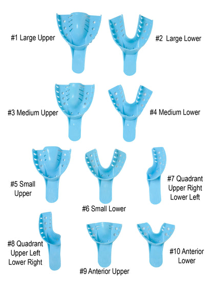 Ehros Perforated Disposable Impression Trays